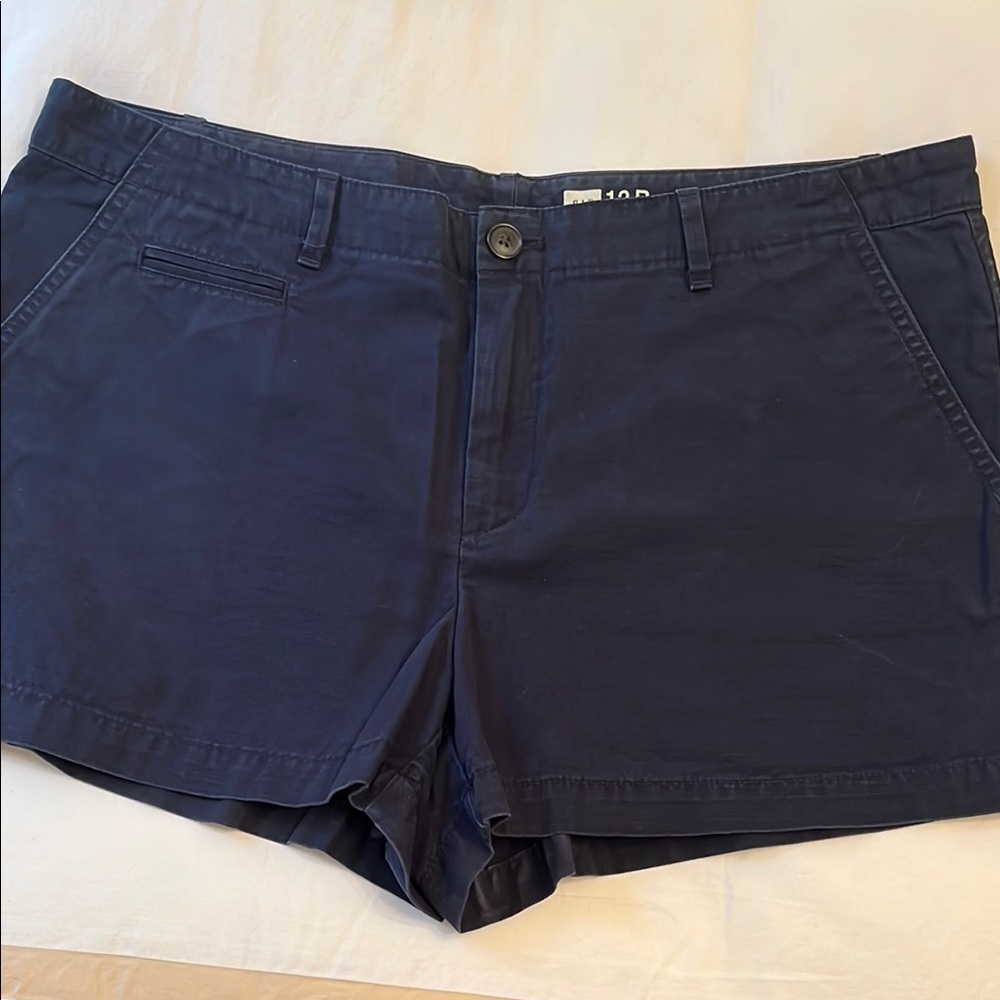 GAP Blue Shorts Classic Cotton Twill